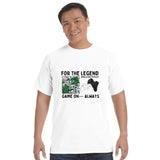 For the Legend Who Lives to Play – A Gamer’s Dream Gift - White - T-Shirts