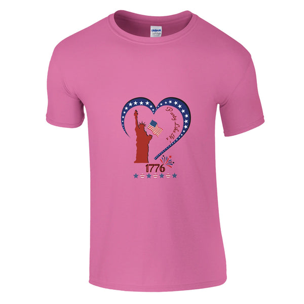 Celebrate Liberty in Style - Azalea - T-shirts