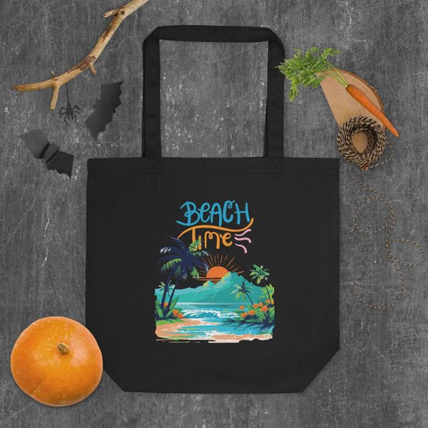 Beach Time Bliss Eco Tote Bag - - Tote Bags