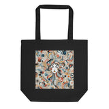 Abstract Serenity - Unique Art Tote for the Creative Soul - - Tote Bags