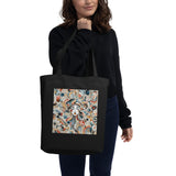 Abstract Serenity - Unique Art Tote for the Creative Soul - - Tote Bags