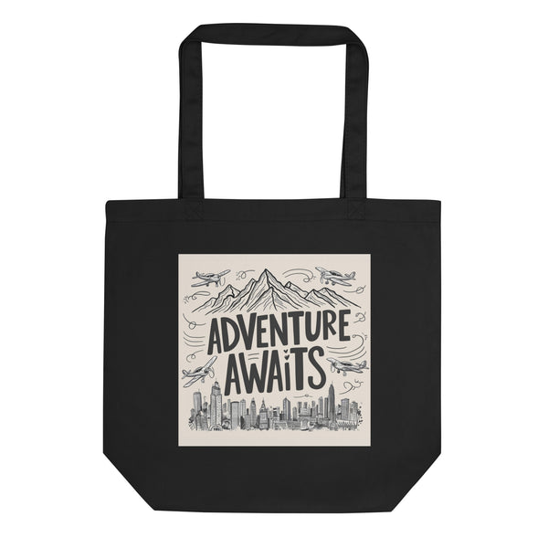 Inspirational Style - Believe & Achieve Tote Bag - Black - Tote Bags