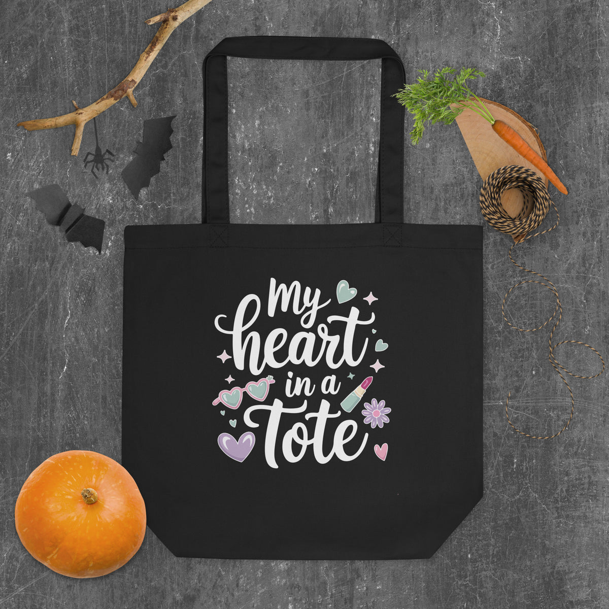 Stylish and Romantic Tote Bag – Perfect Gift for Your Girlfriend - - Tote Bags