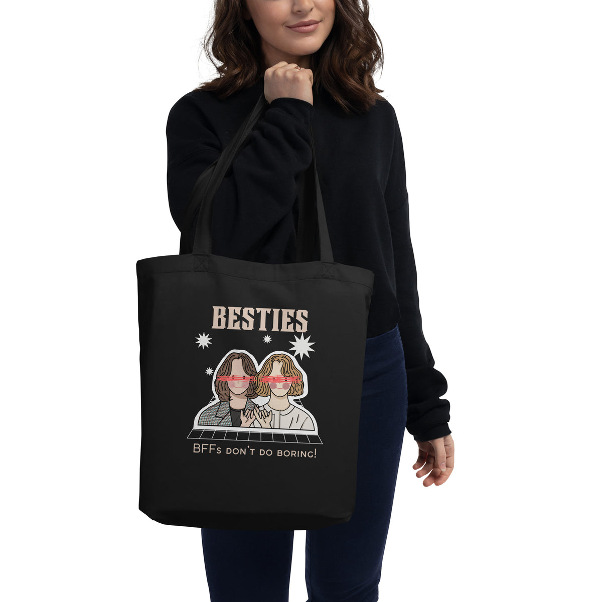Bestie Power – Eco Tote Bag Gift - - Tote Bags