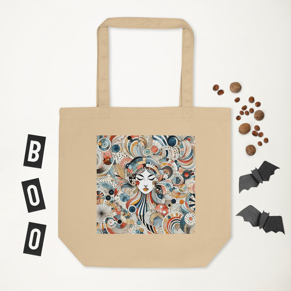 Abstract Serenity - Unique Art Tote for the Creative Soul - - Tote Bags