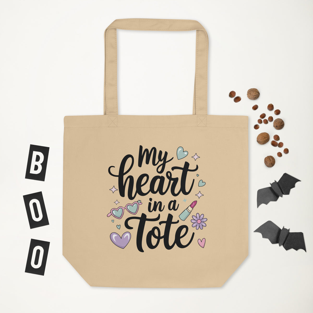 Stylish and Romantic Tote Bag – Perfect Gift for Your Girlfriend - - Tote Bags