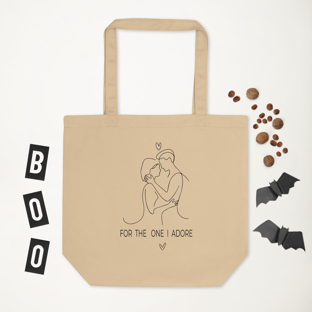 For the One I Adore – Eco Tote Bag for Girlfriends - - Tote Bags