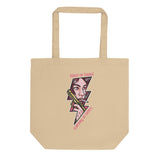 Revolutionary Art - Pink-Haired Muse Tote - - Tote Bags