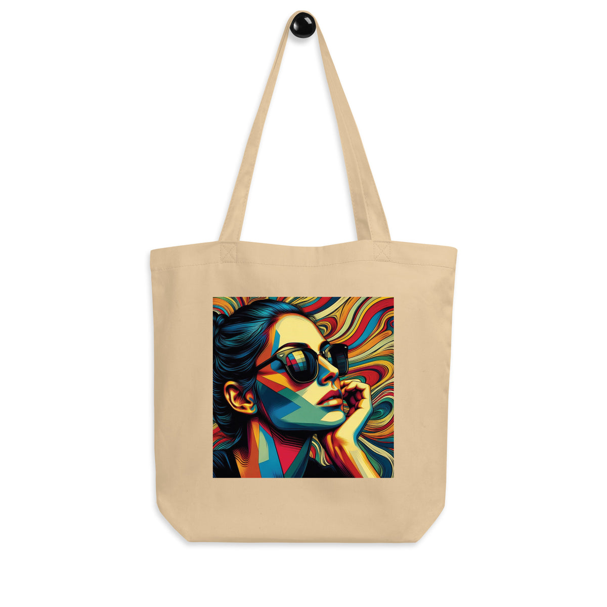 Colorful Reflections - Mosaic Art Tote Bag - - Tote Bags