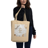 Timeless Elegance - Live, Laugh, Love Cotton Tote - - Tote Bags