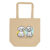 Tail Waggers Tote - Style Meets Sentiment - - Tote Bags