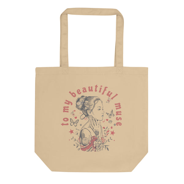 To My Beautiful Muse – Romantic Tote Bag for Girlfriends - Default Title - Tote Bags