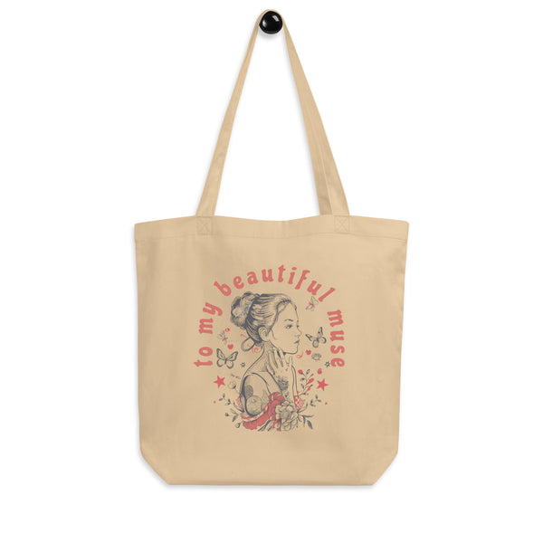 To My Beautiful Muse – Romantic Tote Bag for Girlfriends - - Tote Bags