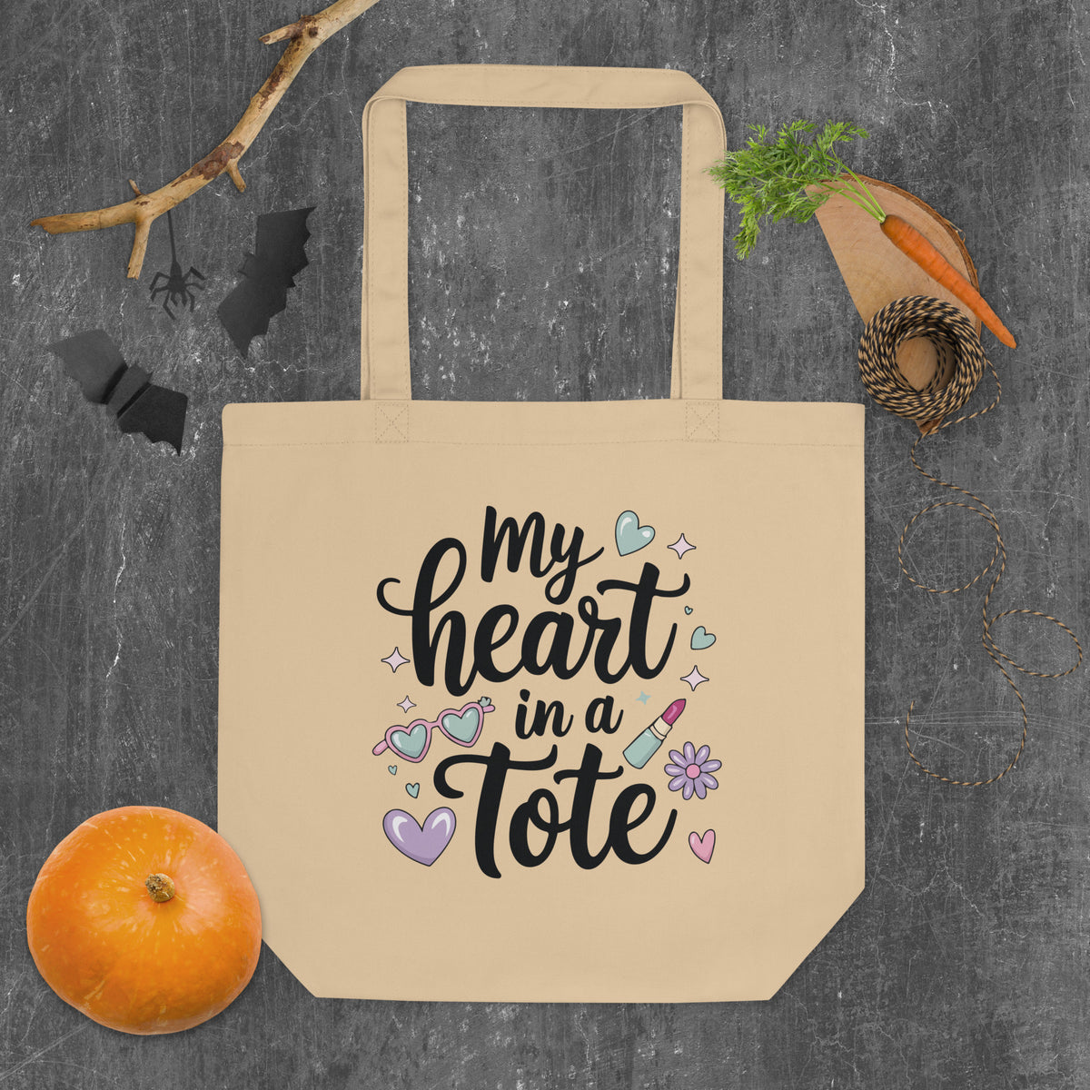 Stylish and Romantic Tote Bag – Perfect Gift for Your Girlfriend - - Tote Bags