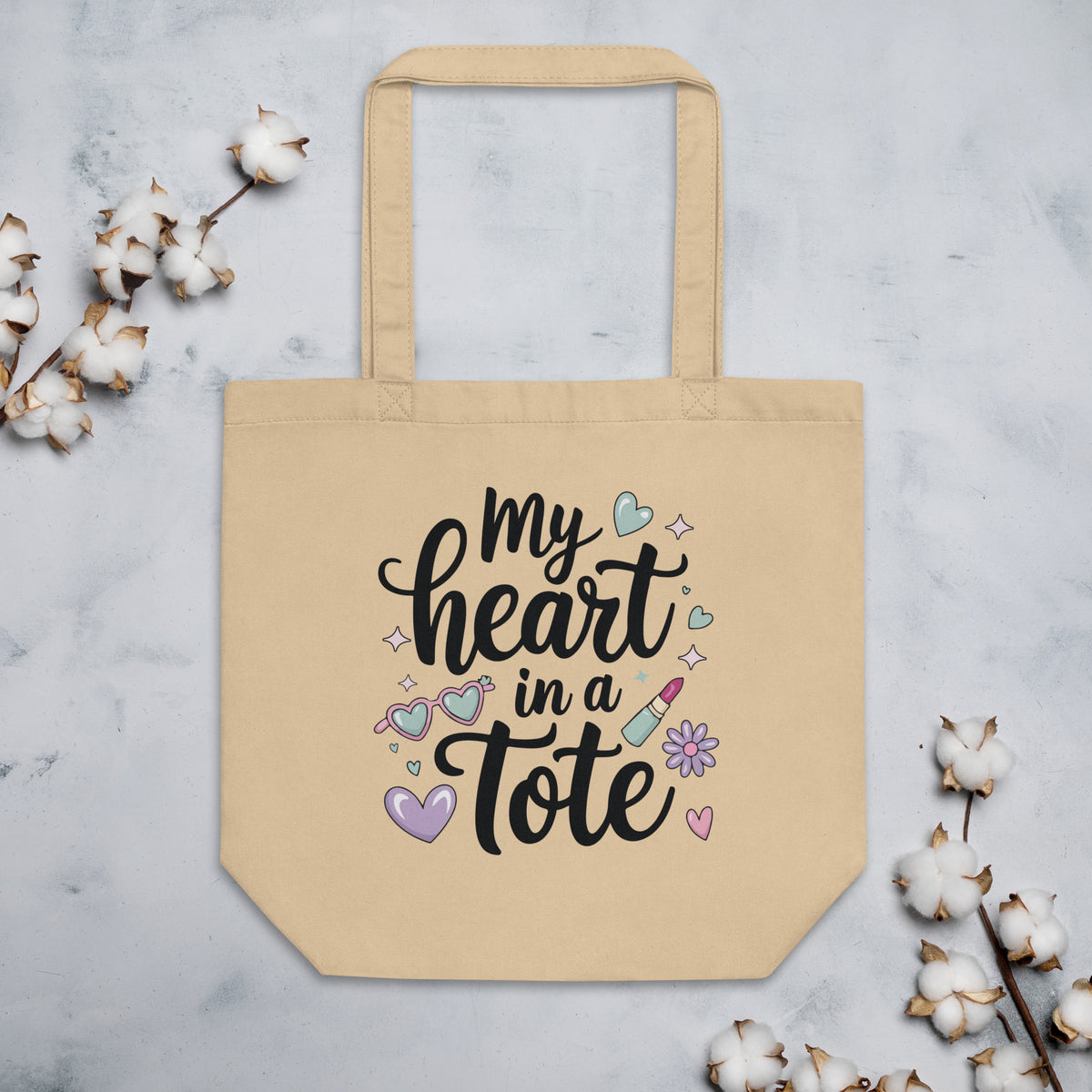 Stylish and Romantic Tote Bag – Perfect Gift for Your Girlfriend - - Tote Bags