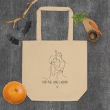 For the One I Adore – Eco Tote Bag for Girlfriends - - Tote Bags