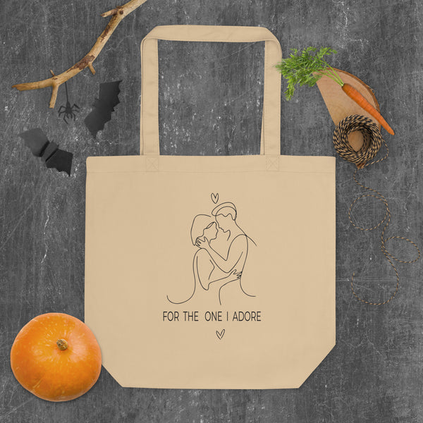 For the One I Adore – Eco Tote Bag for Girlfriends - - Tote Bags