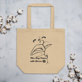 Stylish Eco Tote Bag – Love in Every Detail for Her - - Tote Bags