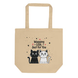 Eco-Friendly Tote Bag for Pet Lovers – Wagging Love Edition - Default Title - Tote Bags