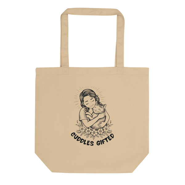 Eco-Friendly Tote for Pet Lovers – Cuddles Gifted Design - Default Title - Tote Bags