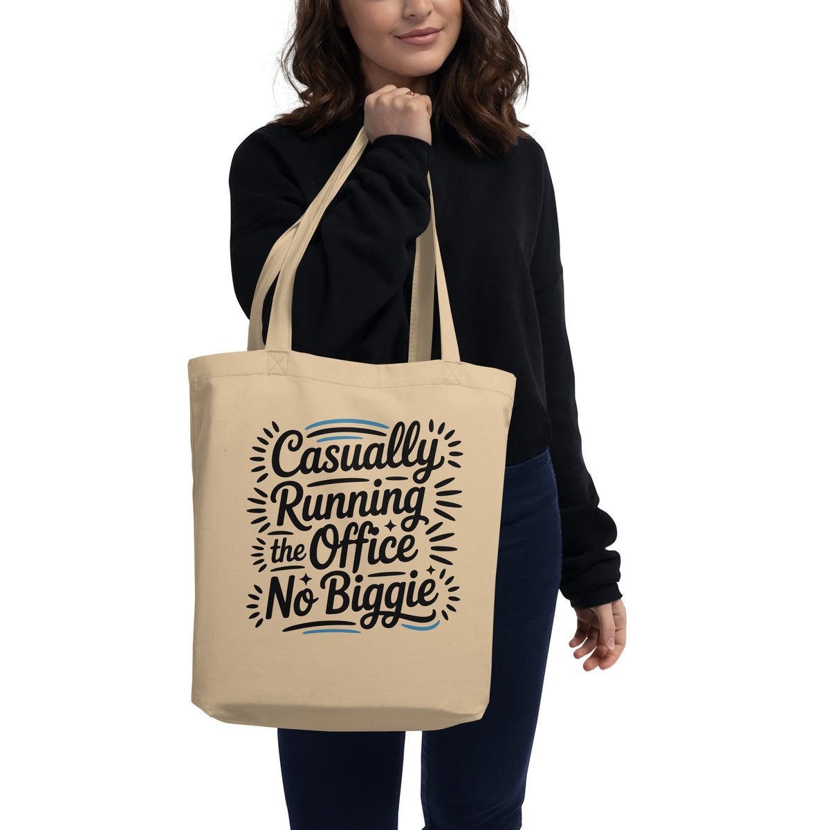 Office Boss Energy – Eco Tote Bag Gift - Default Title - Tote Bags