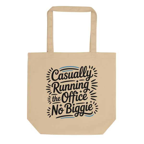 Office Boss Energy – Eco Tote Bag Gift - - Tote Bags