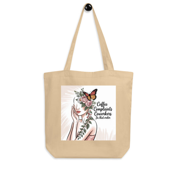 For the Office Queen – Eco Tote with Sass - - Tote Bags