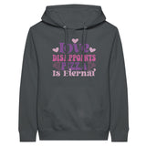 Pizza Passion Premium Pullover Hoodie - Love, Disappointments, and Eternal Pizza - Charcoal - Hoodies