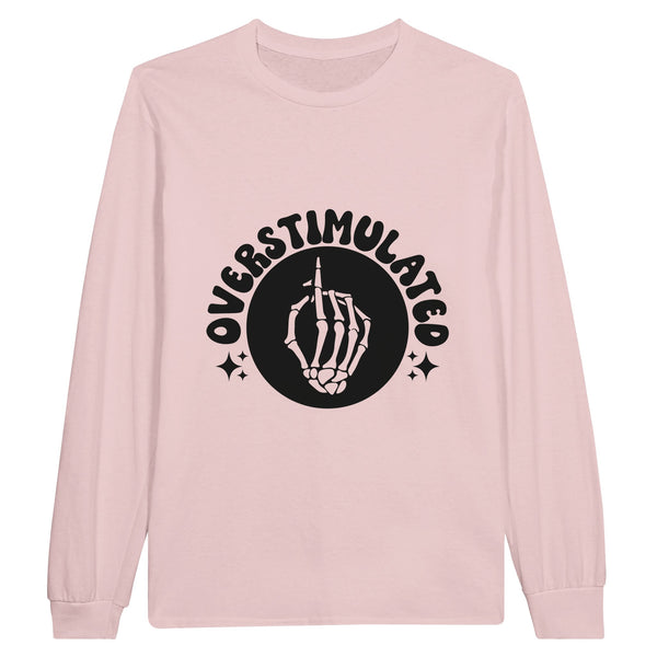 Overstimulated Chaos - Wearable Reflections - Light Pink - Sweatshirt