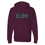 Memories in Threads - DOPE Hoodie Sensation - Maroon - Hoodies