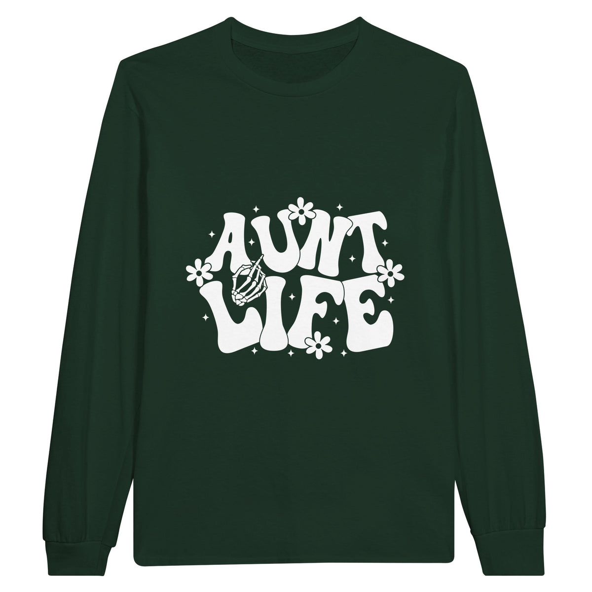 Aunt Life Vibes - Casual Comfort Tee - - Long Sleeve T-shirts