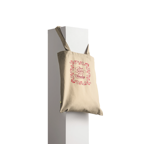 Eternal Elegance - Timeless Sister Tote Bag - - Tote Bags