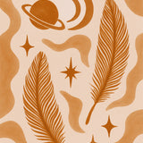 Celestial Drift - Wood and Metal Framed Poster - - Framed Posters