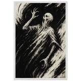 Haunting Shadows Wooden Poster – A Gothic Gift - Default Title - Wooden Framed Posters