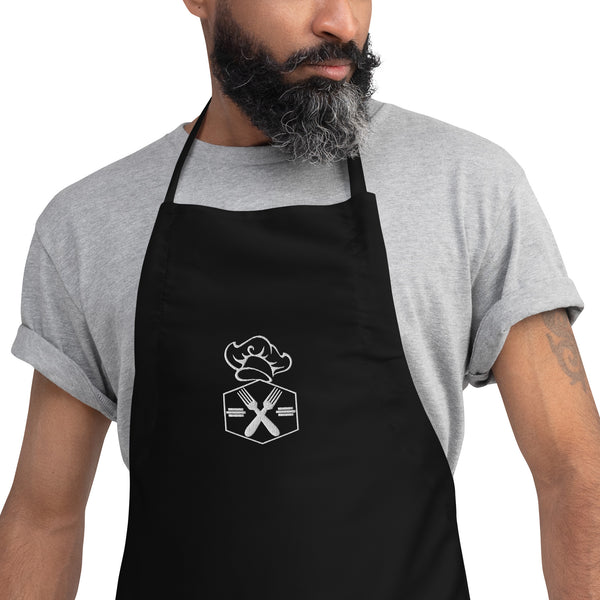 Gourmet Flair - Classic Chef Hat Apron - - Aprons