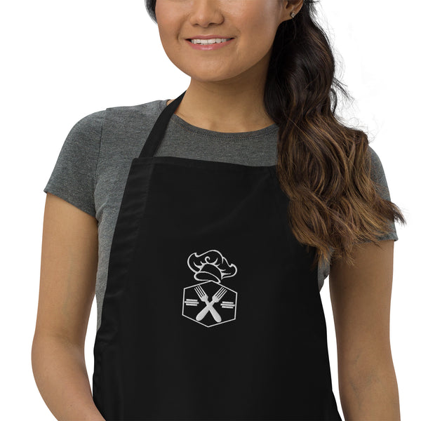 Gourmet Flair - Classic Chef Hat Apron - - Aprons