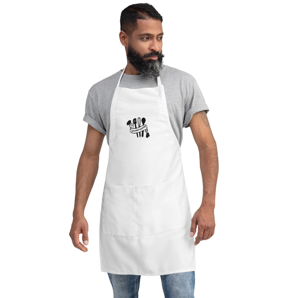 Gourmet Style - Monochrome Apron - - Aprons