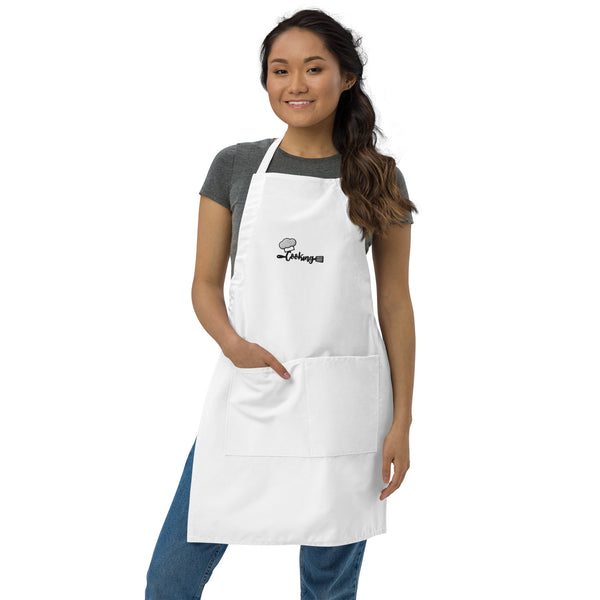 Chef’s Delight - Playful Embroidered Apron - - Aprons