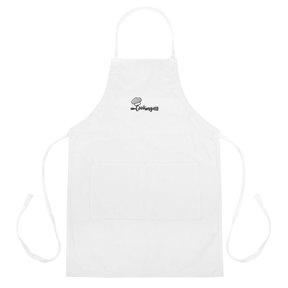 Chef’s Delight - Playful Embroidered Apron - - Aprons