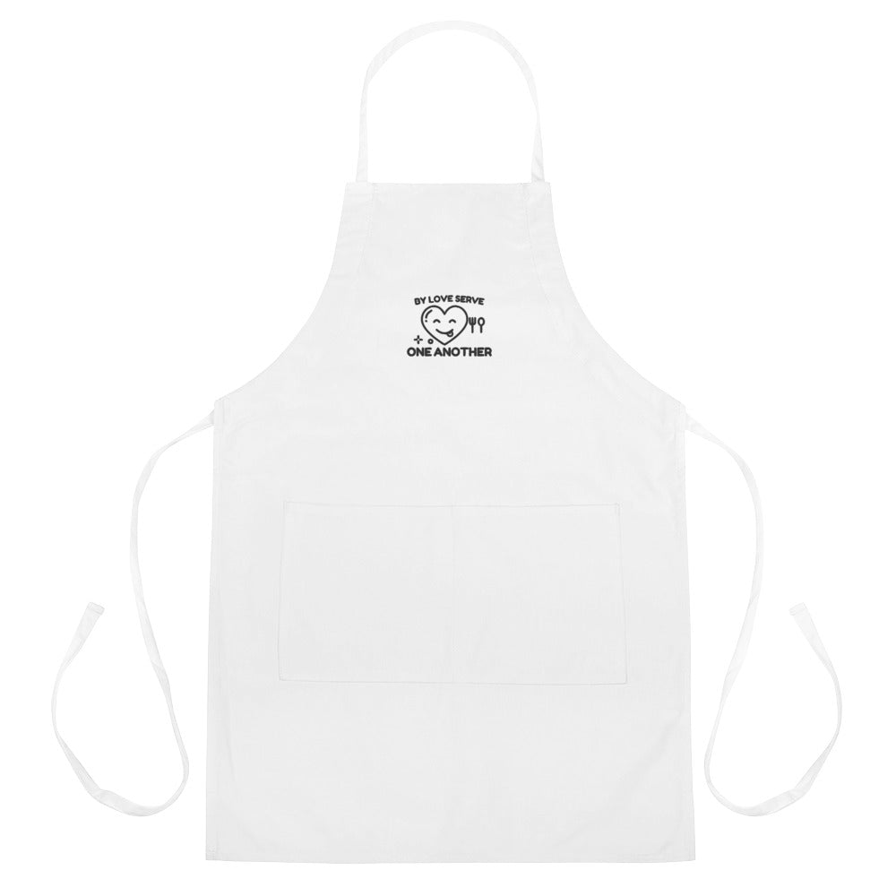 Serve One Another - Charming Apron Design - - Aprons