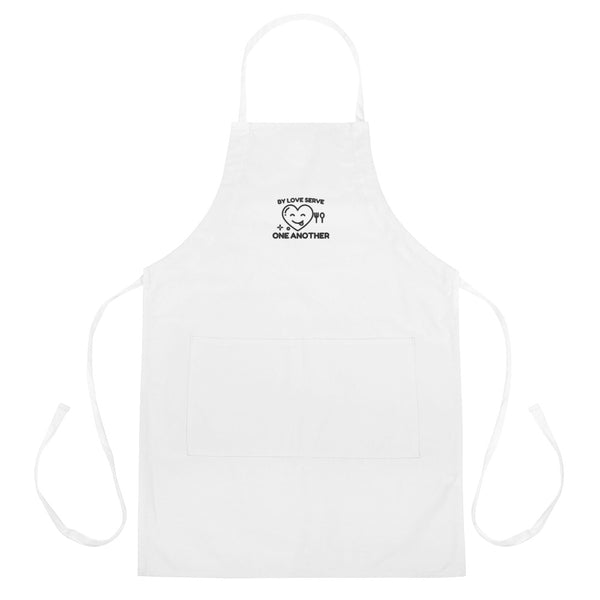 Serve One Another - Charming Apron Design - - Aprons