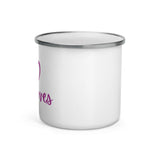 She Loves Enamel Mug - A Heartfelt Keepsake - - Mugs