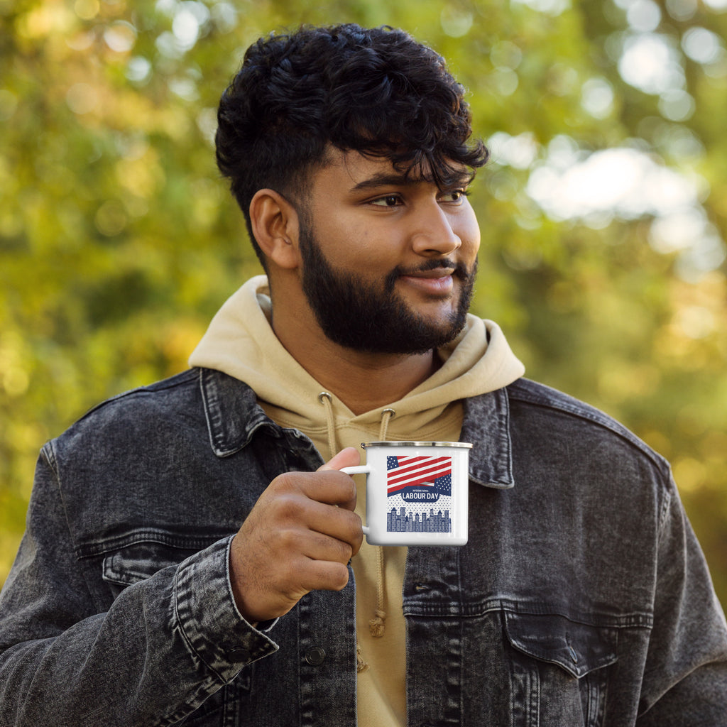 Stars, Stripes & City Lights - Labour Day Mug - Default Title - Mugs