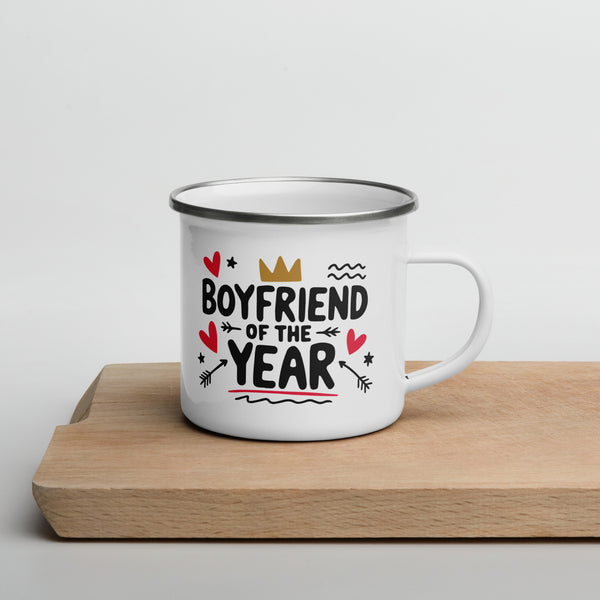 Love is Sweet - Enamel Mug for Your Boyfriend - Default Title - Mugs