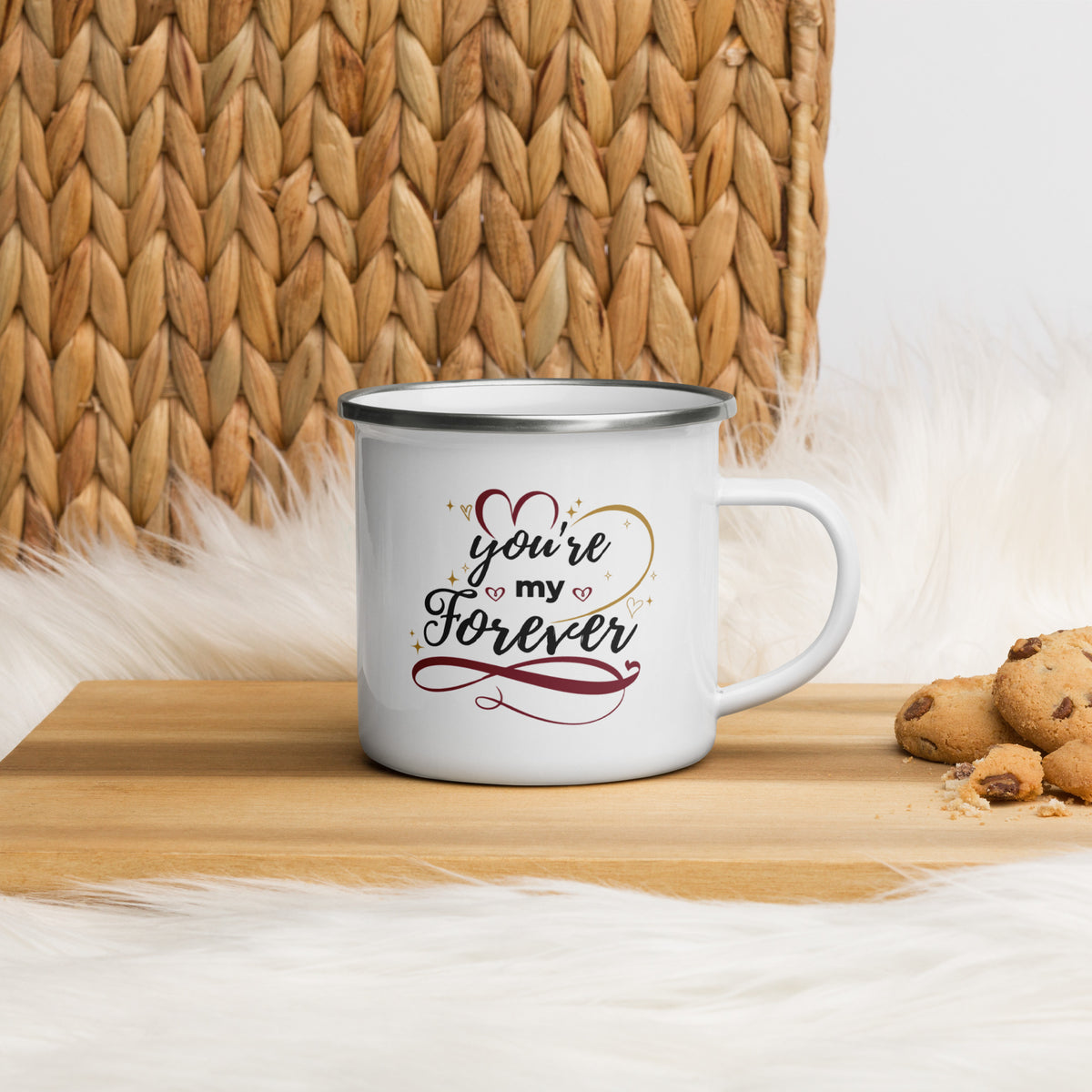 You're My Forever - Enamel Mug for Your Boyfriend - Default Title - Mugs