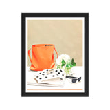 Polka Dots & Sunshine - Framed Poster - Black 11″×14″ - Framed Posters