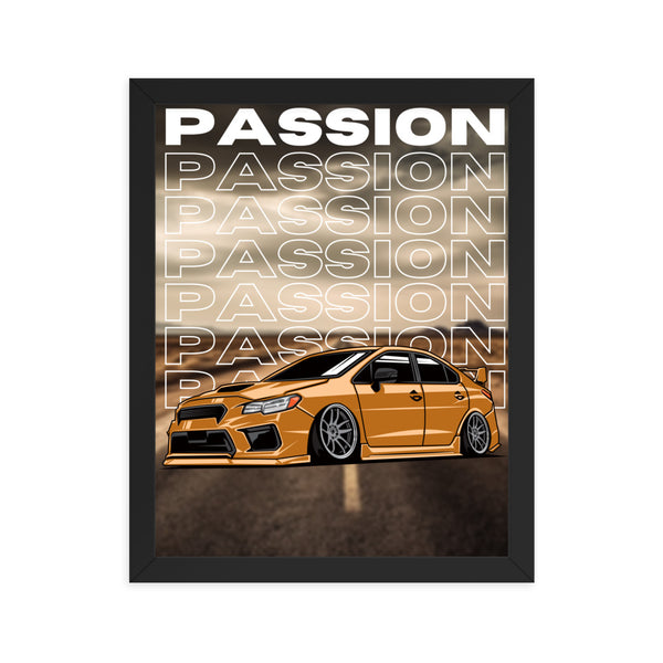 Passion in Motion - Car Enthusiast's Dream - - Framed Posters