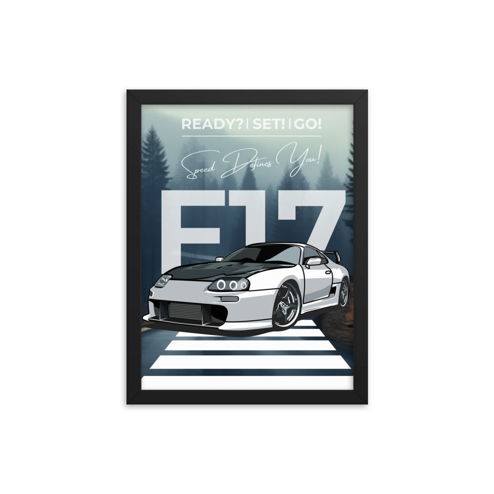 F17 Speed - The Ultimate Drive - - Framed Poster