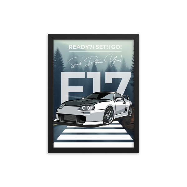 F17 Speed - The Ultimate Drive - - Framed Poster