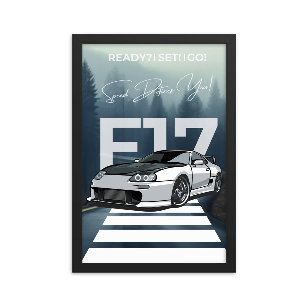 F17 Speed - The Ultimate Drive - - Framed Poster